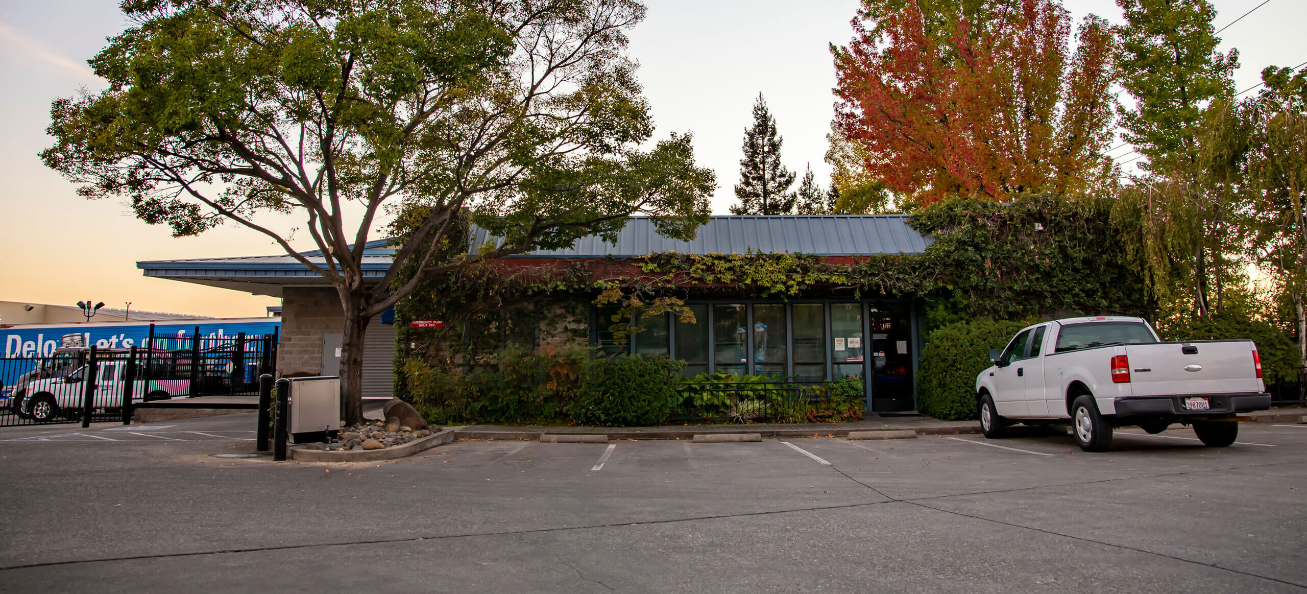 Our main business office is at 4325 Pacific Street, Rocklin, California. Oil is only sold by the case at this location. We offer a variety of fuel types.